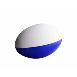 Football Blue and White Two Panel