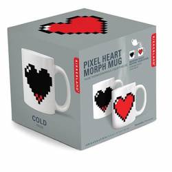 Pixel Heart Morph Mug